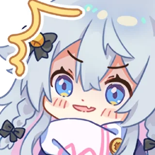 ❗️ emoji 神乐七奈 Telegram sticker 15 of 15