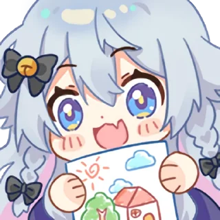 🖼 emoji 神乐七奈 Telegram sticker 8 of 15