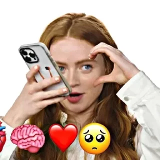 ❤️ emoji Sadie | @tarahume | @stickerXtara Telegram sticker 19 of 80