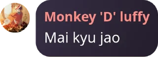 🎅 emoji Monkey 'D' luffy's sticker pack (@Karumi_Probot) Telegram sticker 21 of 23