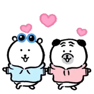 💬 emoji Joke Bear (Feat. LOVE)_kal Telegram sticker 9 of 24