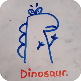 🔥 emoji Dinosaur kang pack — @stckrRobot Telegram sticker 8 of 18