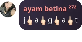 🖕 emoji anjai keren #boycotjagat pack by @QuotLyBot Telegram sticker 7 of 120