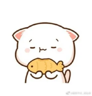 Sticker from peach