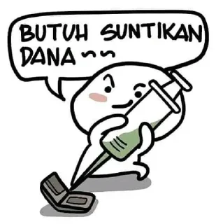 Sticker from Sticker Pentol Meme @stikerpentol
