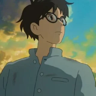 🎞 emoji Jiro Horikoshi | @Otakuworldhelp Telegram sticker 10 of 31