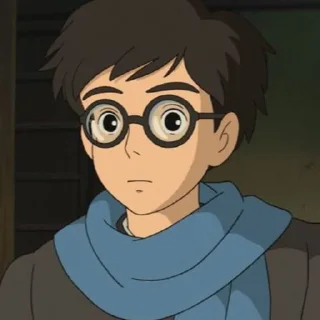 🎞 emoji Jiro Horikoshi | @Otakuworldhelp Telegram sticker 23 of 31