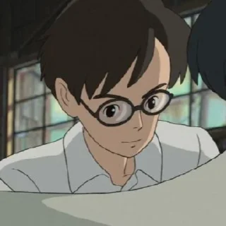 🎞 emoji Jiro Horikoshi | @Otakuworldhelp Telegram sticker 22 of 31
