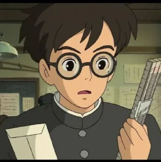 Sticker from Jiro Horikoshi | @Otakuworldhelp