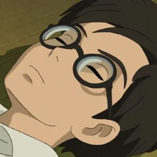 🎞 emoji Jiro Horikoshi | @Otakuworldhelp Telegram sticker 20 of 31