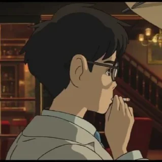 🎞 emoji Jiro Horikoshi | @Otakuworldhelp Telegram sticker 8 of 31