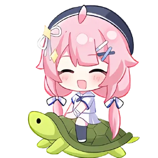 🐢 emoji taffy summer collection Telegram sticker 2 of 20