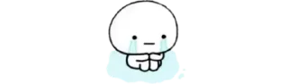 😭 emoji 𝙰𝙱𝙷𝙸𝚂𝙷𝙴𝙺's Sticker Pack Telegram sticker 24 of 120