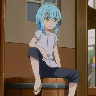 Sticker from Rimuru @AnimeOcean_Gifs