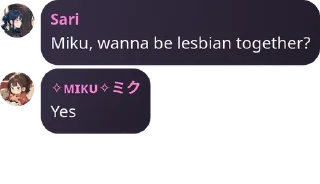 👩‍❤️‍👩 emoji Rimuru ♡ Jᴇᴀɴɴᴇs kang pack Telegram sticker 2 of 53