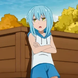 Sticker from Rimuru @AnimeOcean_Gifs