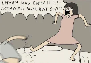 🤭 emoji Nyolong = Dongo 💁‍♀ Telegram sticker 19 of 51