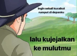 🤭 emoji Nyolong = Dongo 💁‍♀ Telegram sticker 2 of 51