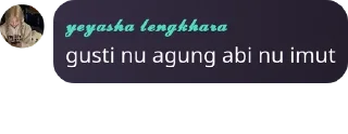 Sticker from gapura sunda core anjir