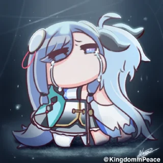Sticker from Genshin Chibi [@KingdomInPeace]