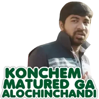 😊 emoji Ee Nagaraniki Emaindhi Telegram sticker 21 of 30