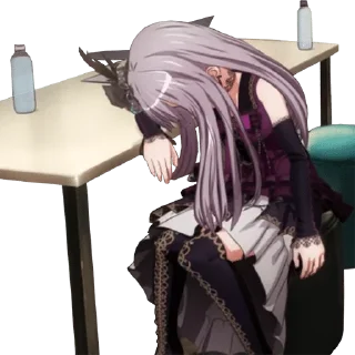 😴 emoji Yukina Minato - @munguttikel @Lxxcdly — @stckrRobot Telegram sticker 13 of 25