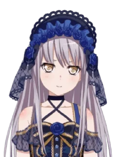 😌 emoji Yukina Minato - @munguttikel @Lxxcdly — @stckrRobot Telegram sticker 18 of 25