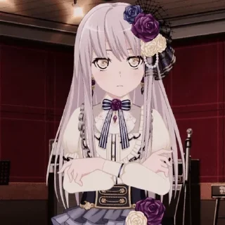 🩰 emoji Yukina Minato - @munguttikel @Lxxcdly — @stckrRobot Telegram sticker 6 of 25