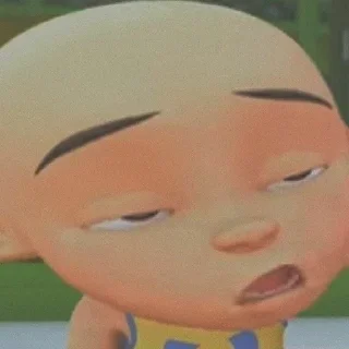 😒 emoji Upin Ipin Telegram sticker 17 of 17