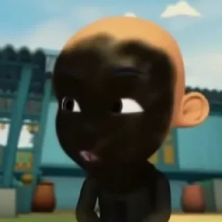 Sticker from Upin Ipin meme