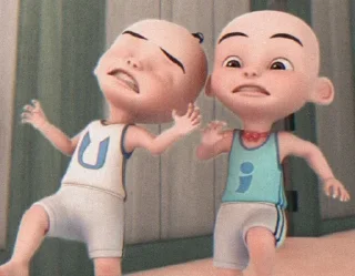 Sticker from Upin Ipin
