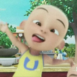 Sticker from Upin Ipin