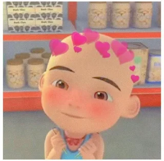 Sticker from Upin Ipin