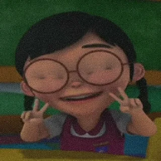 Sticker from Upin + Ipin @wontobey