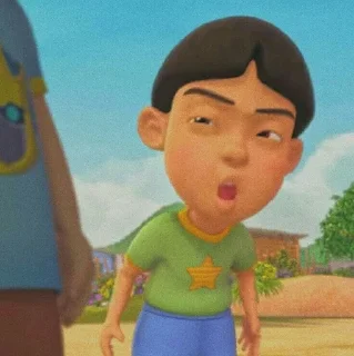 Sticker from UPIN IPIN @faizabaik
