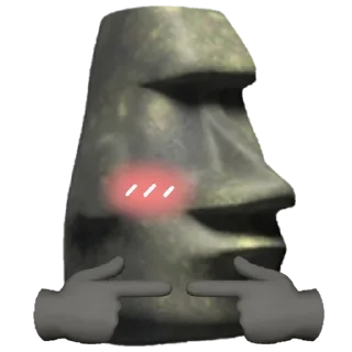 🗿 emoji A I Z E Ns kang pack Telegram sticker 6 of 77