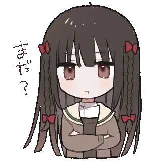 Sticker from きたない君がいちばんかわいい
@Chizuru417