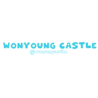 💙 emoji only @wonyoungcastlee 🤩🤩 Telegram sticker 1 of 8