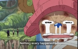 Sticker from One Piece