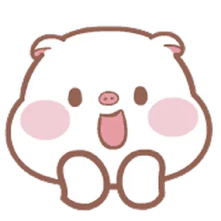⭐ emoji Mompig & Dadbear動態表情貼 @deazzle Telegram sticker 9 of 40