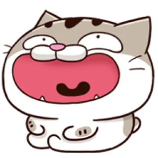 ⭐ emoji 肖阿咪 動態表情貼 @moe_sticker_bot Telegram sticker 12 of 40