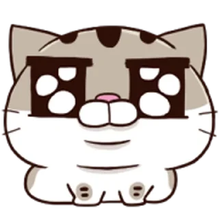 ⭐ emoji 肖阿咪 動態表情貼 @moe_sticker_bot Telegram sticker 6 of 40