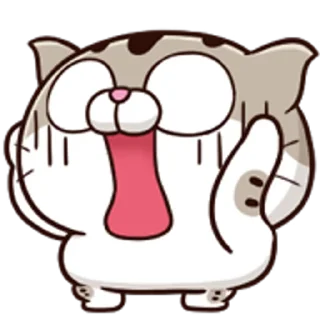 ⭐ emoji 肖阿咪 動態表情貼 @moe_sticker_bot Telegram sticker 16 of 40
