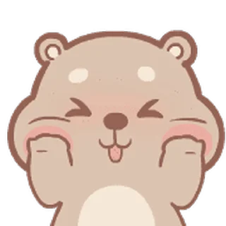 ⭐ emoji Mompig & Dadbear動態表情貼 @deazzle Telegram sticker 24 of 40