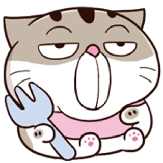 ⭐ emoji 肖阿咪 動態表情貼 @moe_sticker_bot Telegram sticker 22 of 40
