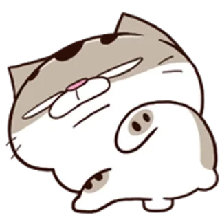 ⭐ emoji 肖阿咪 動態表情貼 @moe_sticker_bot Telegram sticker 8 of 40