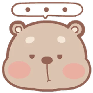 ⭐ emoji Mompig & Dadbear動態表情貼 @deazzle Telegram sticker 22 of 40