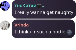 🌚 emoji Vrinda's pack Telegram sticker 6 of 50