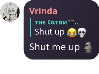 🗿 emoji Vrinda's pack Telegram sticker 15 of 50
