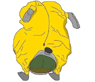 🤔 emoji @upyourasstotheleft's userbot pack 3 Telegram sticker 18 of 120
